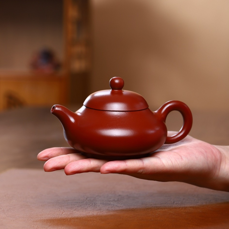 Ấm Tử Sa Nghi Hưng Ngọc Nhũ 220 ml (Đại Hồng Bào)