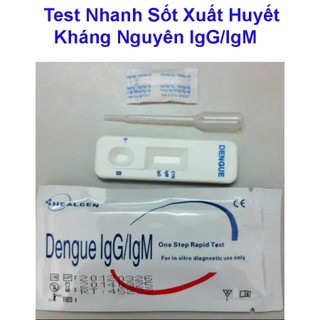 Test Nhanh Sốt Xuất Huyết Kháng Nguyên Dengue IgG/IgM