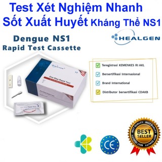 Test Nhanh Sốt Xuất Huyết Kháng Thể Dengue NS1 Healgen