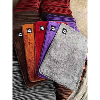 Thảm lau chân sợi cotton thấm hút tốt thảm lau 2 bàn chân