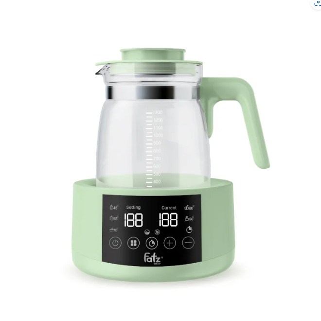 Máy đun và hâm nước pha sữa điện tử Fatz Baby Quick 14 tích hợp hâm sữa FB3101RS