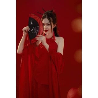 Set Yếm đỏ 3 món.