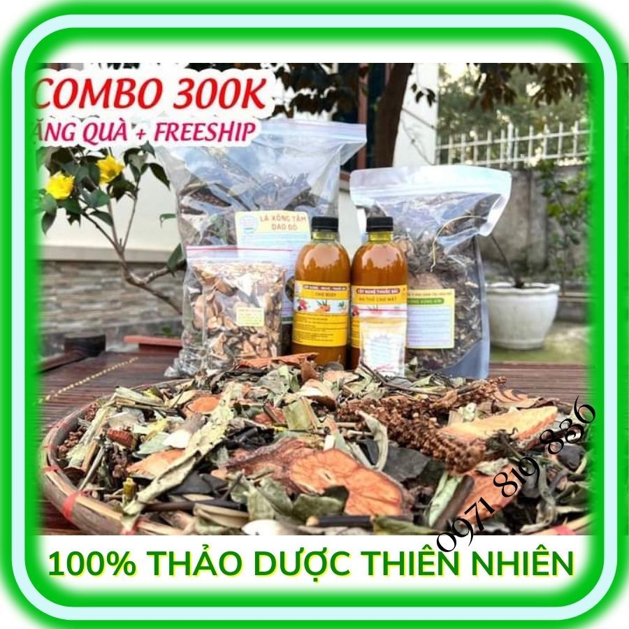 Combo Cơ Bản TIẾT KIỆM Lá Tắm Dao Đỏ cho MẸ Ở CỮ Combo THẢO DƯỢC Chăm Sóc