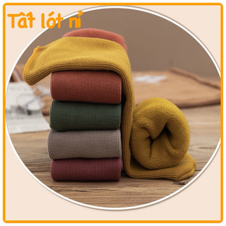 Tất nữ, vớ lót nỉ siêu ấm cho chị em