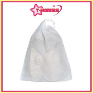 Túi đựng giày, vật dụng cá nhân có dây rút đi du lịch - trắng p044