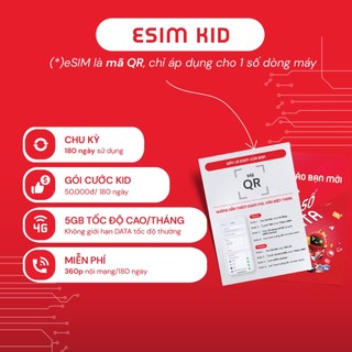 SIM iTel KID - Data 4G không giới hạn - Gói 6 tháng