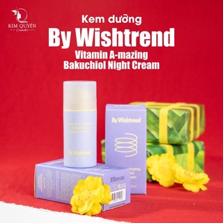By Wishtrend Kem dưỡng da ban đêm Vitamin A-mazing Bakuchiol Night Cream 30g