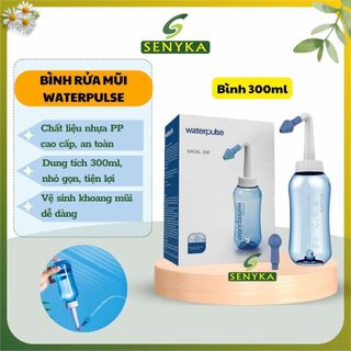 Bình rửa mũi Waterpulse dụng cụ rửa mũi cho bé và người lớn bình vệ sinh mũi làm sạch khoang mũi - CN065