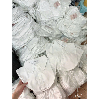 Cổ sơ mi rời mix cùng áo( loại đẹp)