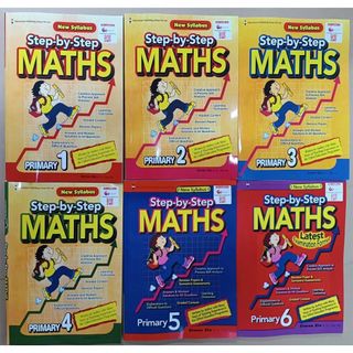 Sách - Step By Step Maths Bộ 6 Cuốn