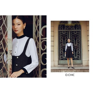 Váy yếm bổ mảnh dáng xòe D.CHIC MS: 2823402
