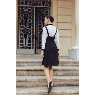Váy yếm bổ mảnh dáng xòe D.CHIC MS: 2823402