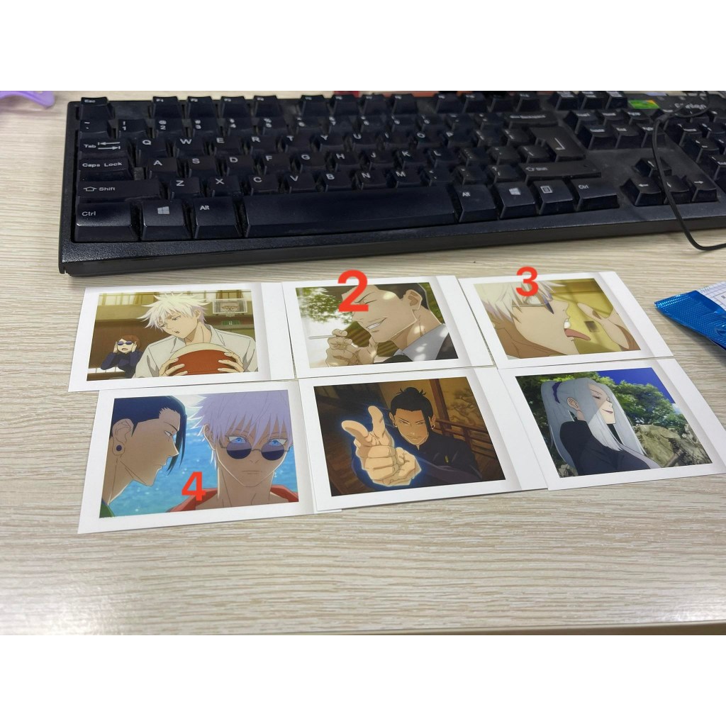 Thẻ card bo góc Jujutsu Kaisen - Gojo - Megumi - Toji - GoGe