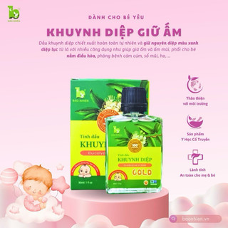 Tinh dầu khuynh diệp giữ ấm Bảo Nhiên Gold 30ml / Dầu Khuynh Diệp OPC 25ml cho bé - OPC nhãn hiệu Mẹ Bồng Con - SGP