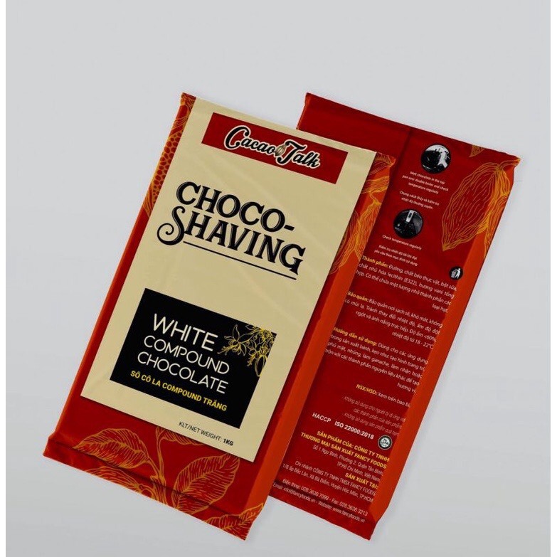 Socola Shaving Cacao Talk 1kg
