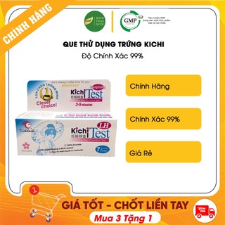 [ Freeship ] Que thử rụng trứng Kichi LH Test Nhật Bản test nhanh, chuẩn, chính xác 99% an toàn