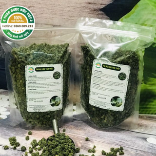 Nụ hoa tam thất sấy khô 500g- Thượng hạng loại 1, Bông To Xanh, Thơm Đẹp, Hàng Công Ty ( Có Hút Chân Không)