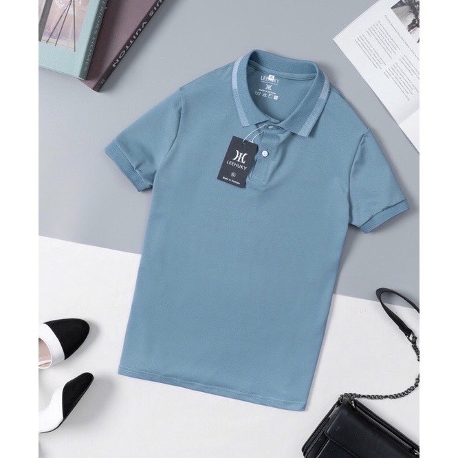 Áo POLO nam nữ trơn vải cá sấu cotton co dãn 4 chiều cao cấp ngắn tay cực sang trọng