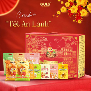  Hộp Quà GULU FOODS  Đoàn Viên An Lành Đắc Lộc  