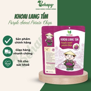 Khoai lang tím/Chuối sấy/Khoai lang vàng/Mít sấy - Davimex