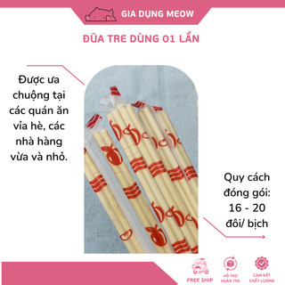 Đũa tre dùng 1 lần