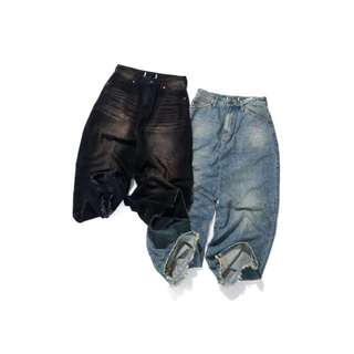Quần P.LAC Jeans ống rộng Cá tính Thời trang