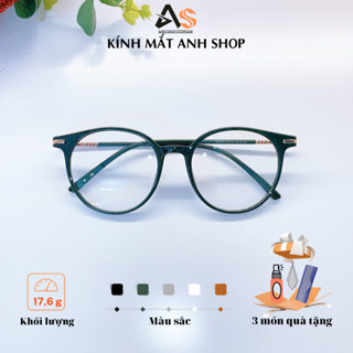  Kính tròn to cứng cáp dày dặn chất liệu nhựa dẻo kết hợp kim loại 3102A 