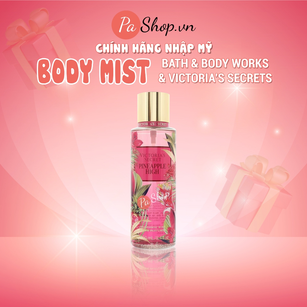 Body mist Pineapple High xịt thơm toàn thân