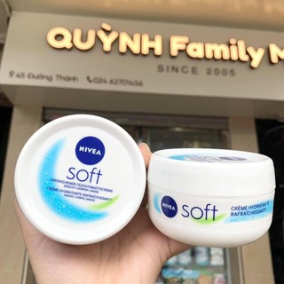 Kem dưỡng da toàn thân NIVEA Soft (200ml - Đức)