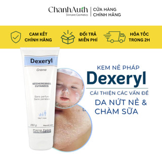 Kem Dexeryl dưỡng da, bôi nẻ chàm Pháp trị nẻ, chàm cho bé 50Gram 250Gram