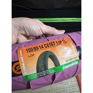 Vỏ cheng shin 100/90-14sau pcx không dùng ruột