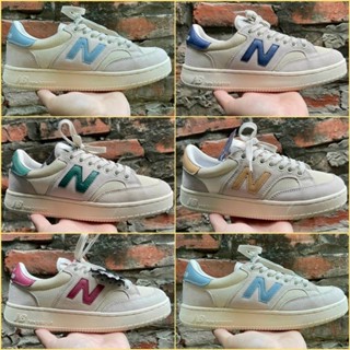 Giày sneaker NbB crtt 300 2.0 chữ N xanh vàng, Giày thể thao nam nữ nbb da lộn cao cấp 2022