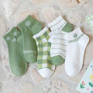 [ Rẻ vô địch ] Set 5 đôi tất bơ siêu đẹp