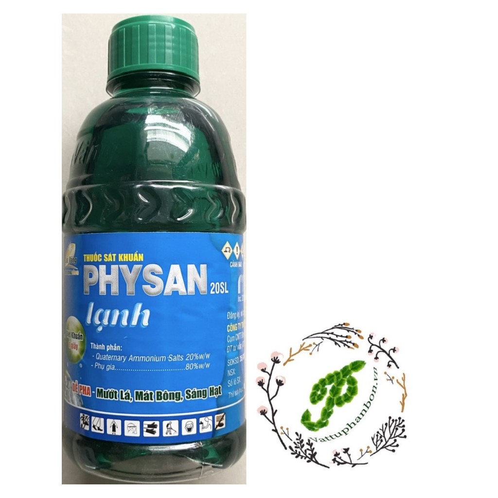 Phân Bón Thuốc Sát Khuẩn Physan Lạnh 20SL - #464A# 480ml