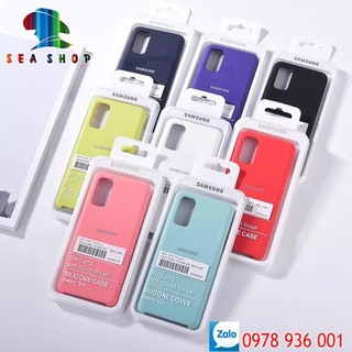 Ốp lưng chống bẩn Samsung Galaxy S20 & S S20 Ultra & S20 Plus - Viền nhựa dẻo - Bên trong có lớp nhung bảo vệ