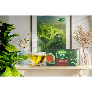 Trà Ô Long Túi Lọc Cozy (25 túi lọc x 2gr)