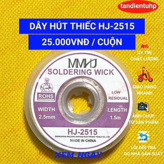 1 cuộn dây hút thiếc hàn hj-2515