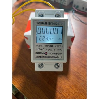 Công tơ điện tử 1 pha -thông số siêu chính xác