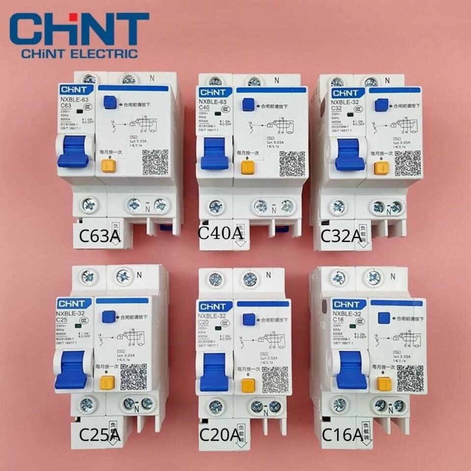 aptomat chống giật 1fa +n CHINT