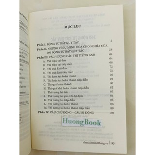 Sách - 360 động từ bất quy tắc