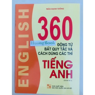 Sách - 360 động từ bất quy tắc