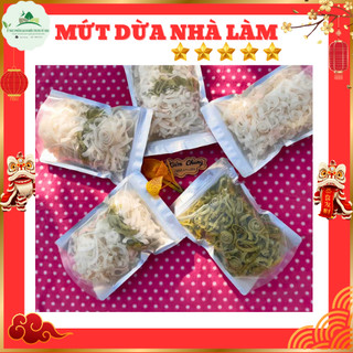 1kg Mứt dừa nhà làm thơm ngon, an toàn vị truyền thống tết xưa