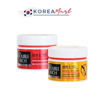Kem ủ tóc double rich chăm sóc tóc hair mask damage 150g - korea mart 19141