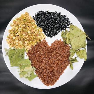 Trà Gạo Lứt Lá Sen