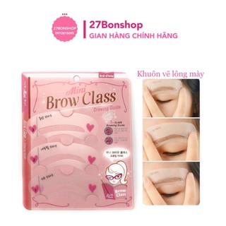 Khuôn kẻ lông mày mini brow class
