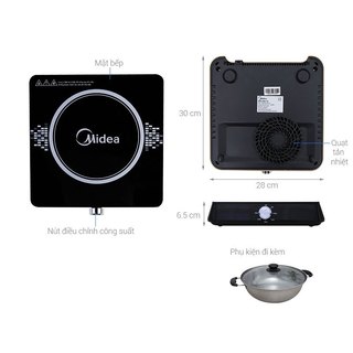 Bếp điện từ Midea MI-K1917EF
