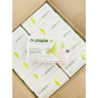 Gạc rơ lưỡi răng miệng Dr papie- vệ sinh chăm sóc răng miệng cho bé