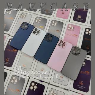 Ốp điện thoại lưng nhám cmr bóng có logo táo - baeecase store