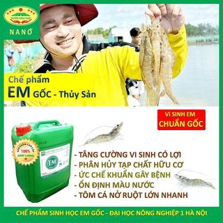 Chế phẩm sinh học EM gốc dùng cho Thủy sản (nuôi Tôm, Cá..)