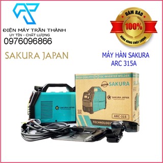 Máy hàn sakura arc 315 - máy hàn mini - máy hàn sakura arc 315 -tặng đầy đủ phụ kiện bảo hành 12 tháng